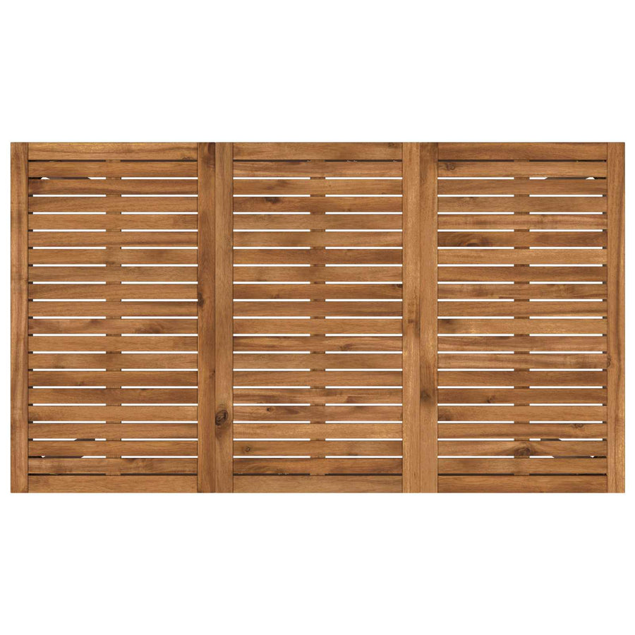 Tuinbar Tafel Natuurlijk en Koffie 141 x 80,5 x 105 cm