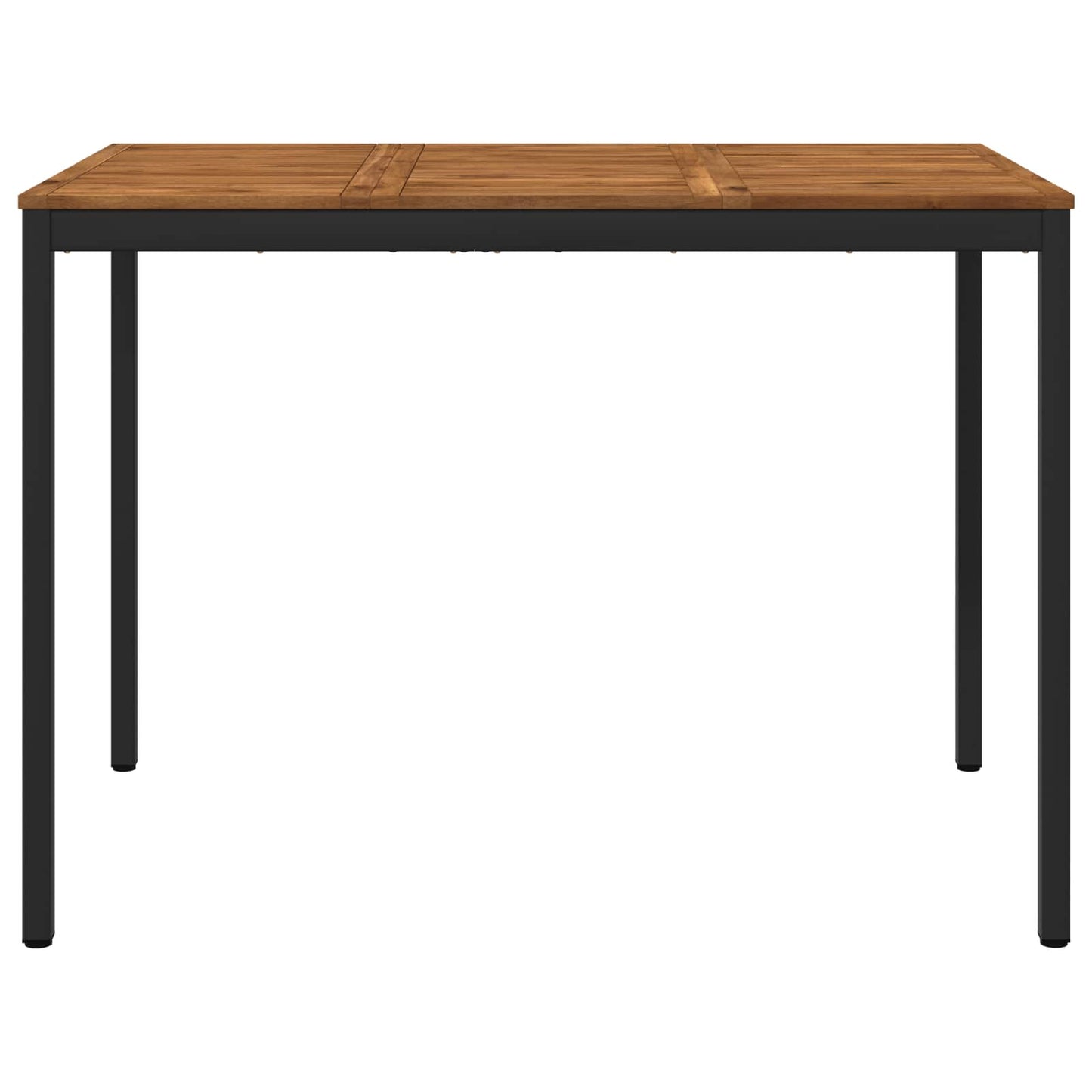 Tuinbar Tafel Naturel en Zwart 147 x 88,5 x 105 cm