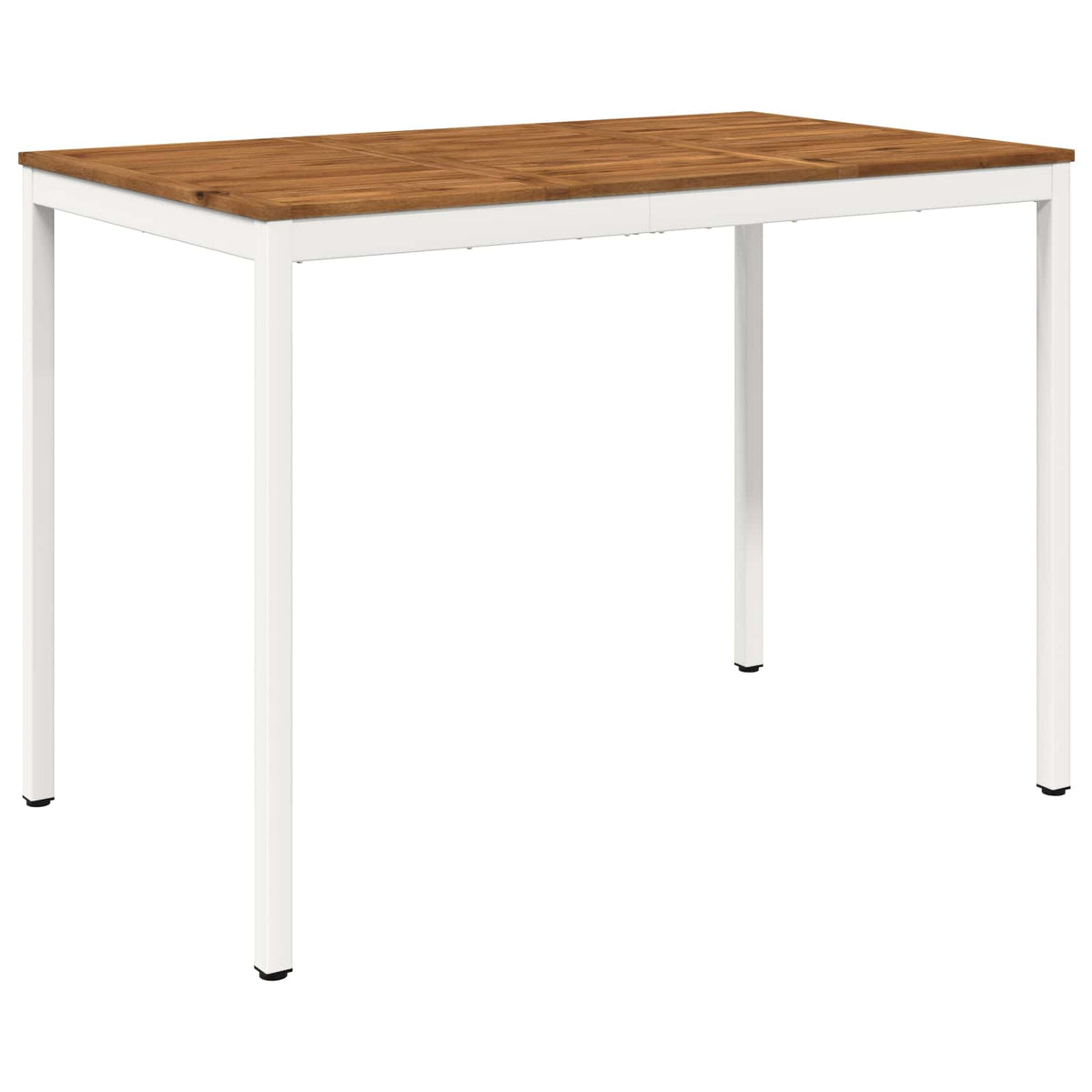 Tuinbar Tafel Natuurlijk en Wit 147 x 88,5 x 105 cm