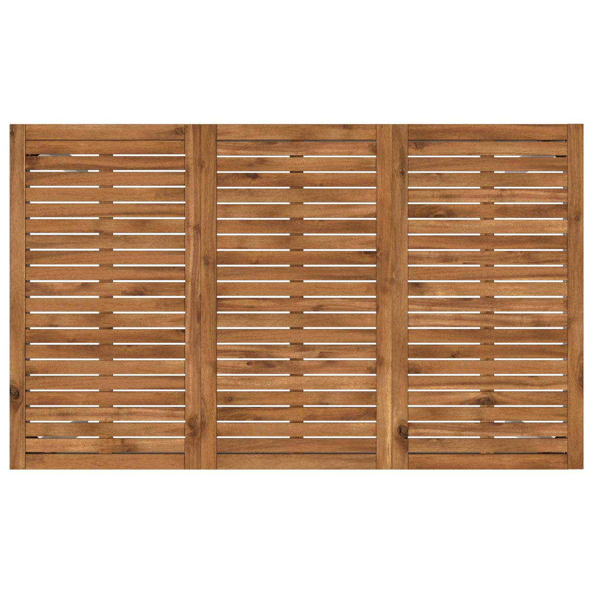 Tuinbar Tafel Natuurlijk en Wit 147 x 88,5 x 105 cm