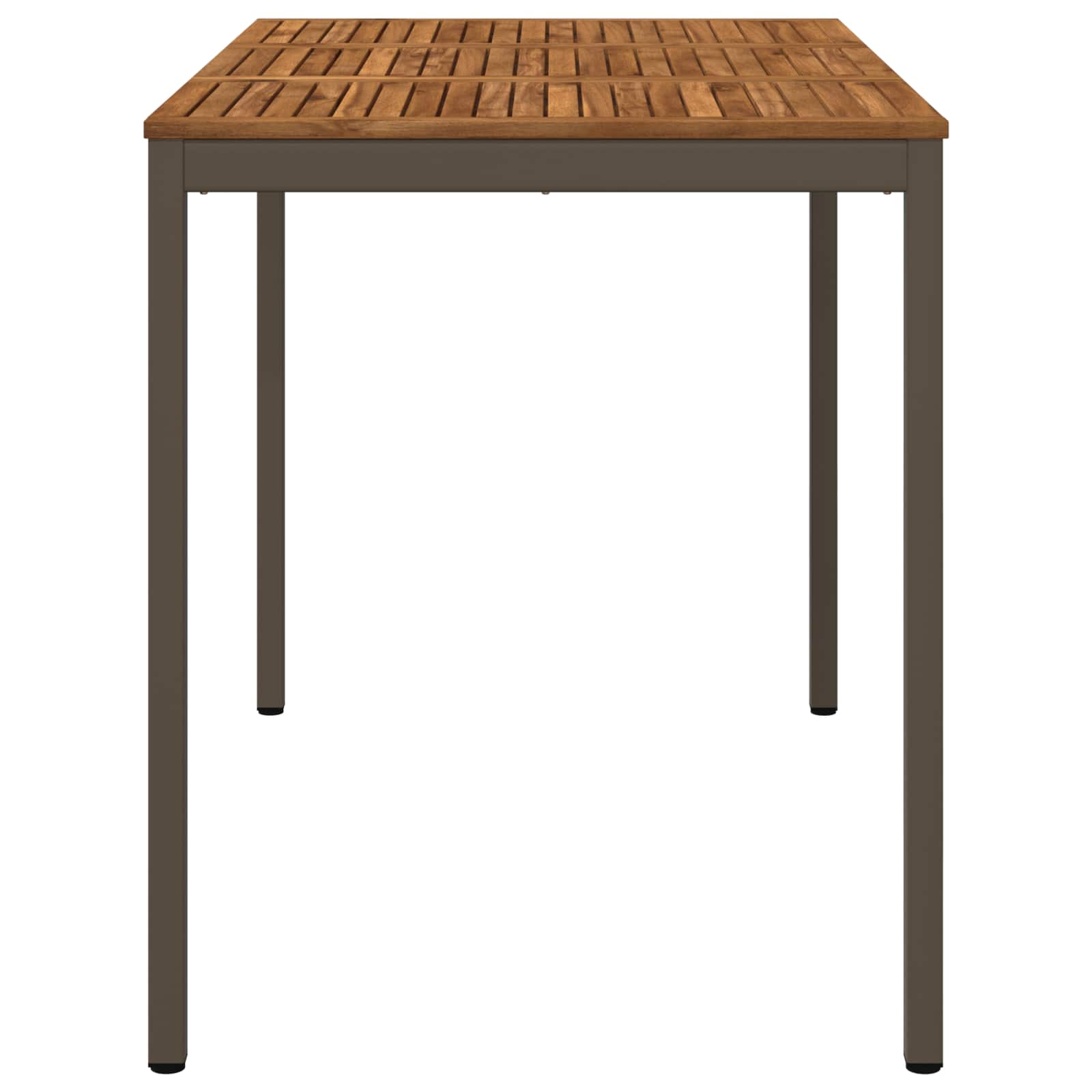 Tuinbar Tafel Natuurlijk en Koffie 147 x 88,5 x 105 cm