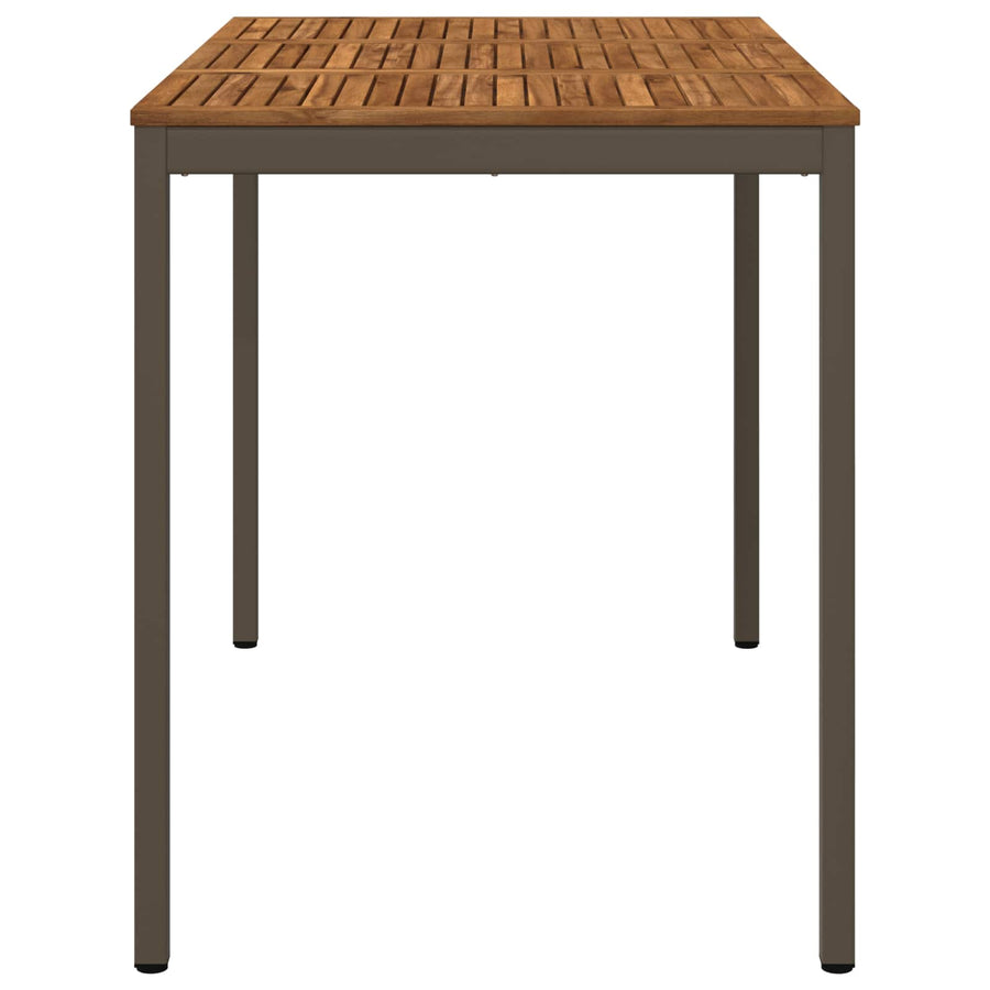 Tuinbar Tafel Natuurlijk en Koffie 147 x 88,5 x 105 cm
