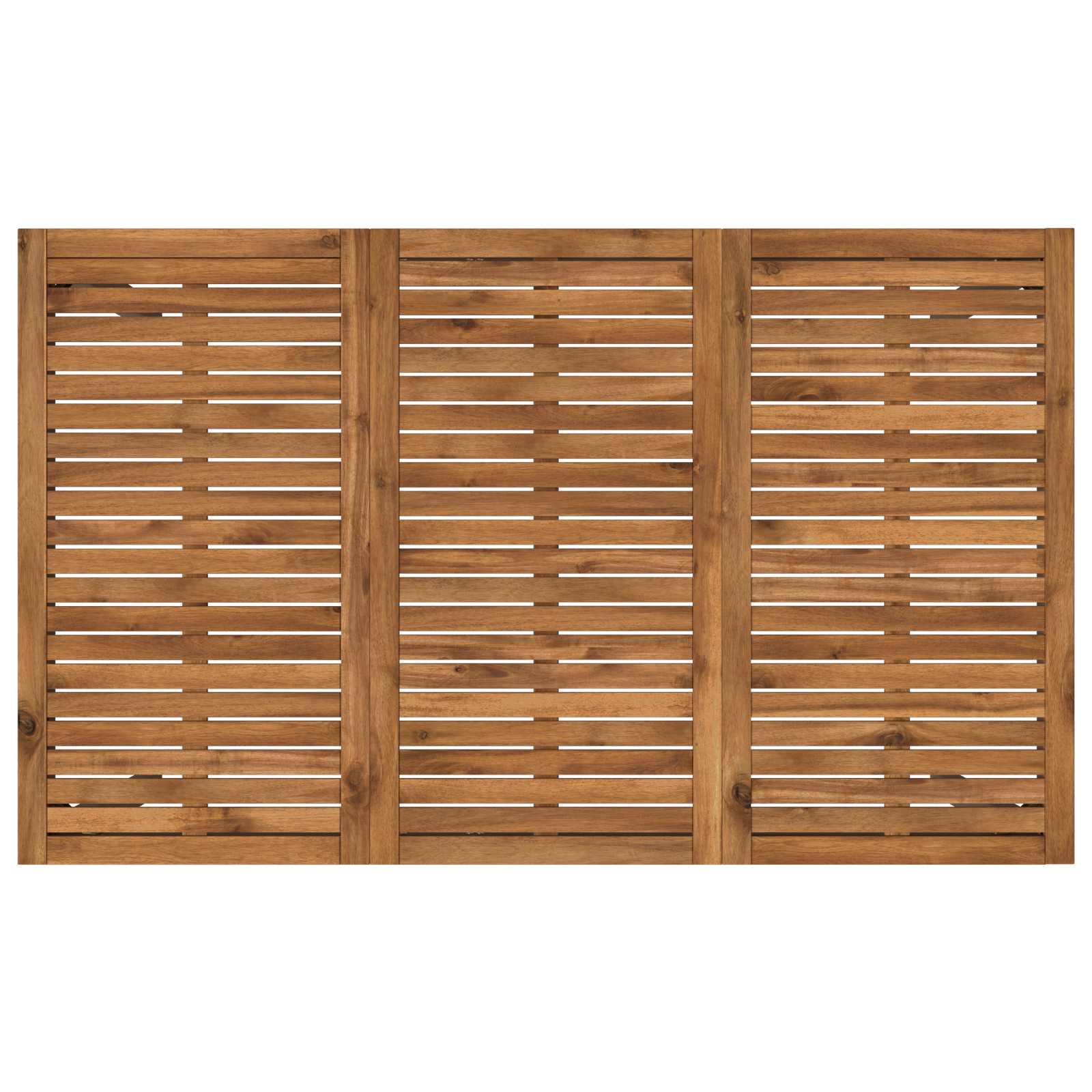 Tuinbar Tafel Natuurlijk en Koffie 147 x 88,5 x 105 cm