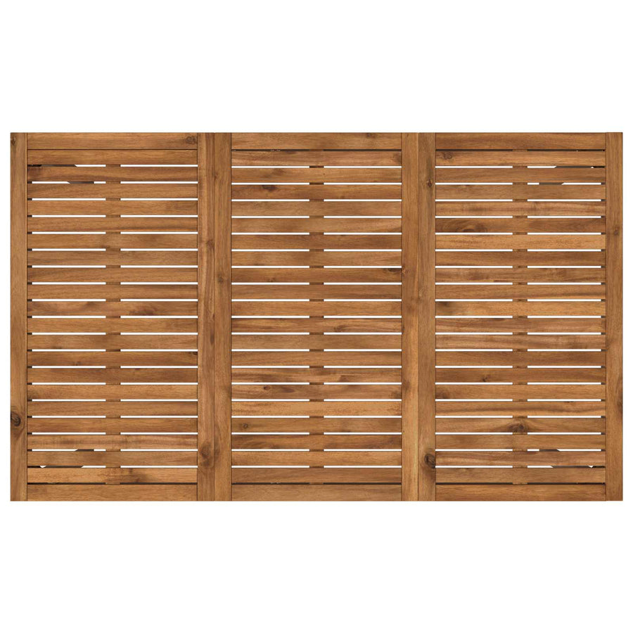 Tuinbar Tafel Natuurlijk en Koffie 147 x 88,5 x 105 cm