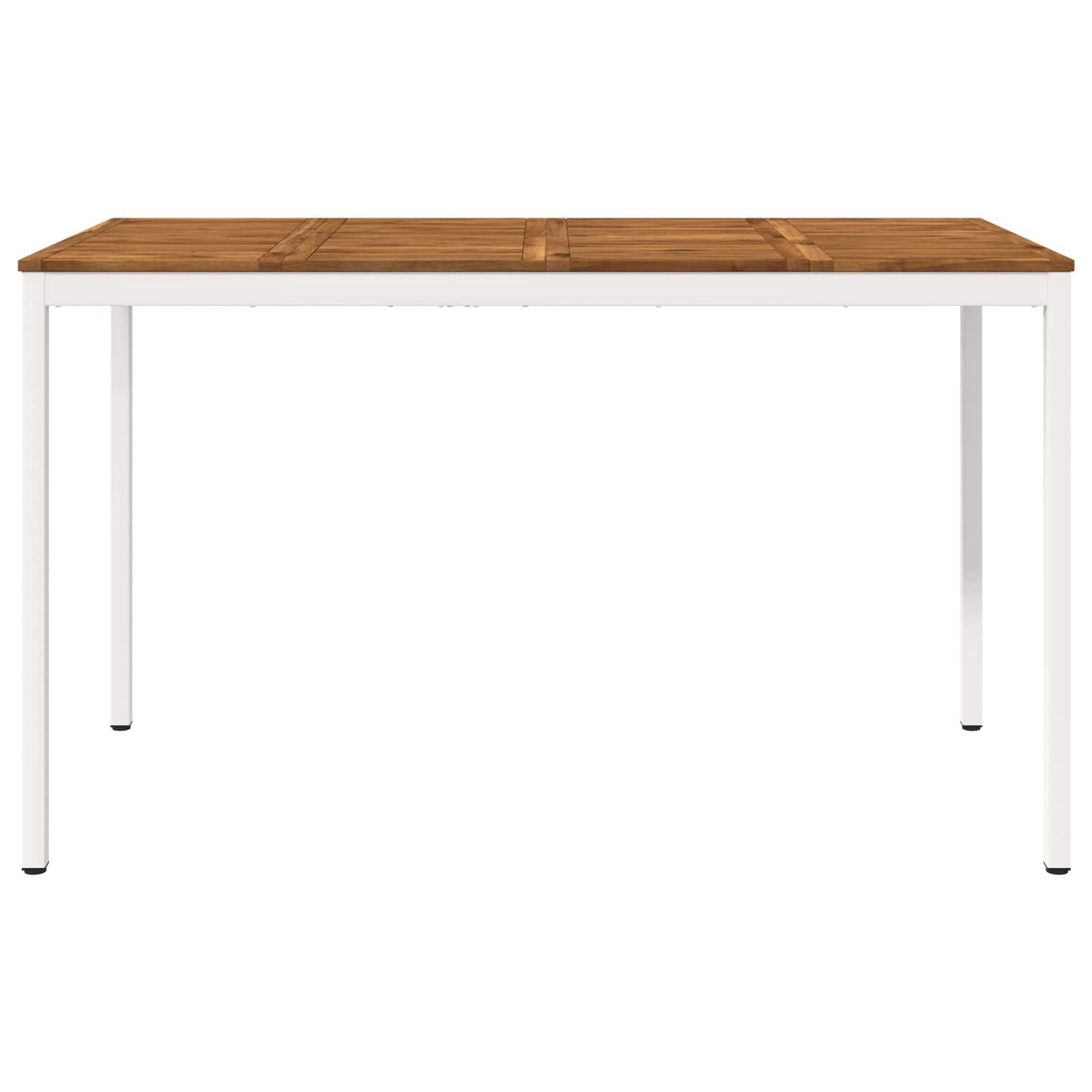 Tuinbar Tafel NAARDEN Natuurlijk en Wit 180 x 88,5 x 105 cm