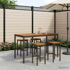 Tuinbar Tafel Natuurlijk en Koffie 180 x 88,5 x 105 cm