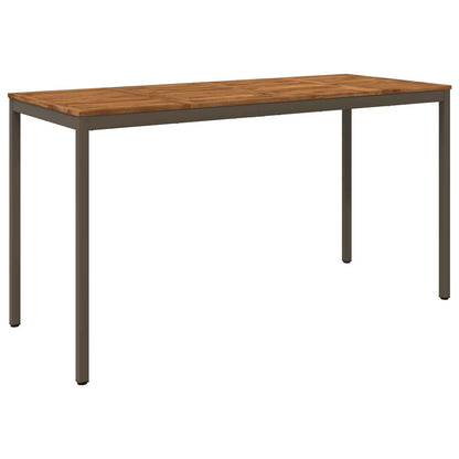 Tuinbar Tafel Natuurlijk en Koffie 196 x 80,5 x 105 cm
