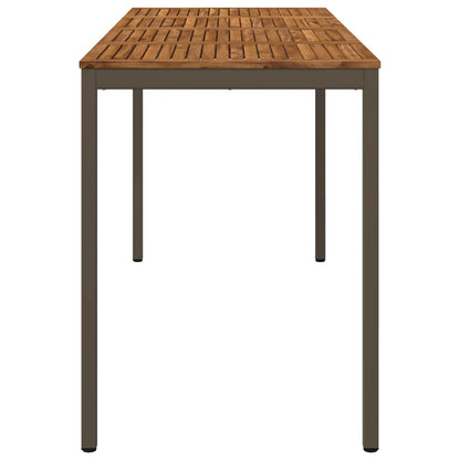 Tuinbar Tafel Natuurlijk en Koffie 196 x 80,5 x 105 cm