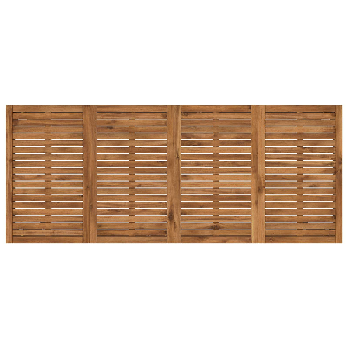 Tuinbar Tafel Natuurlijk en Koffie 196 x 80,5 x 105 cm