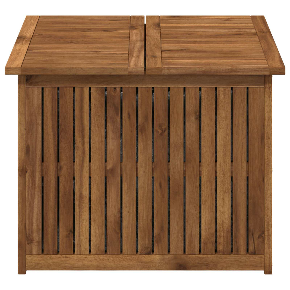 Tuinopslagdoos Massief Acaciahout 70,5 x 68,5 x 53,5 cm Naturel