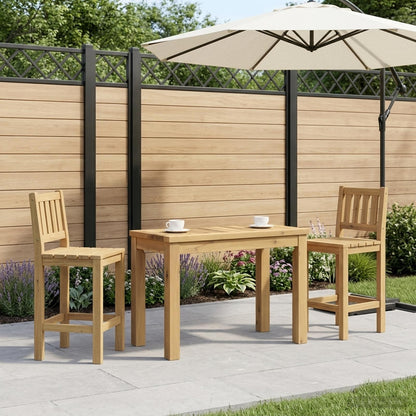 Salontafel Wit 60,5 x 30 x 36 cm Massief Acaciahout