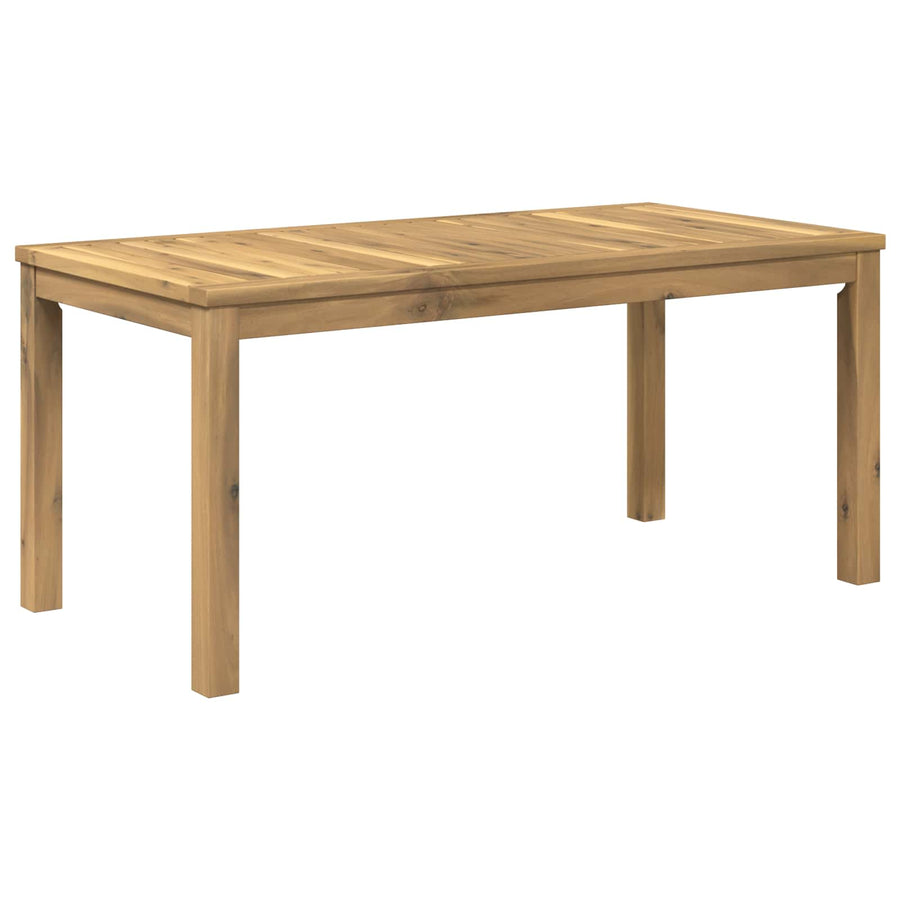 Salontafel Wit 50 x 100,5 x 45 cm Massief Acaciahout