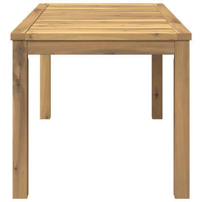 Salontafel Wit 50 x 100,5 x 45 cm Massief Acaciahout