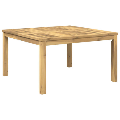 Salontafel Wit 80 x 80,5 x 45 cm Massief Acaciahout