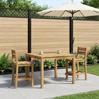 Salontafel Wit 100 x 100,5 x 45 cm Massief Acaciahout