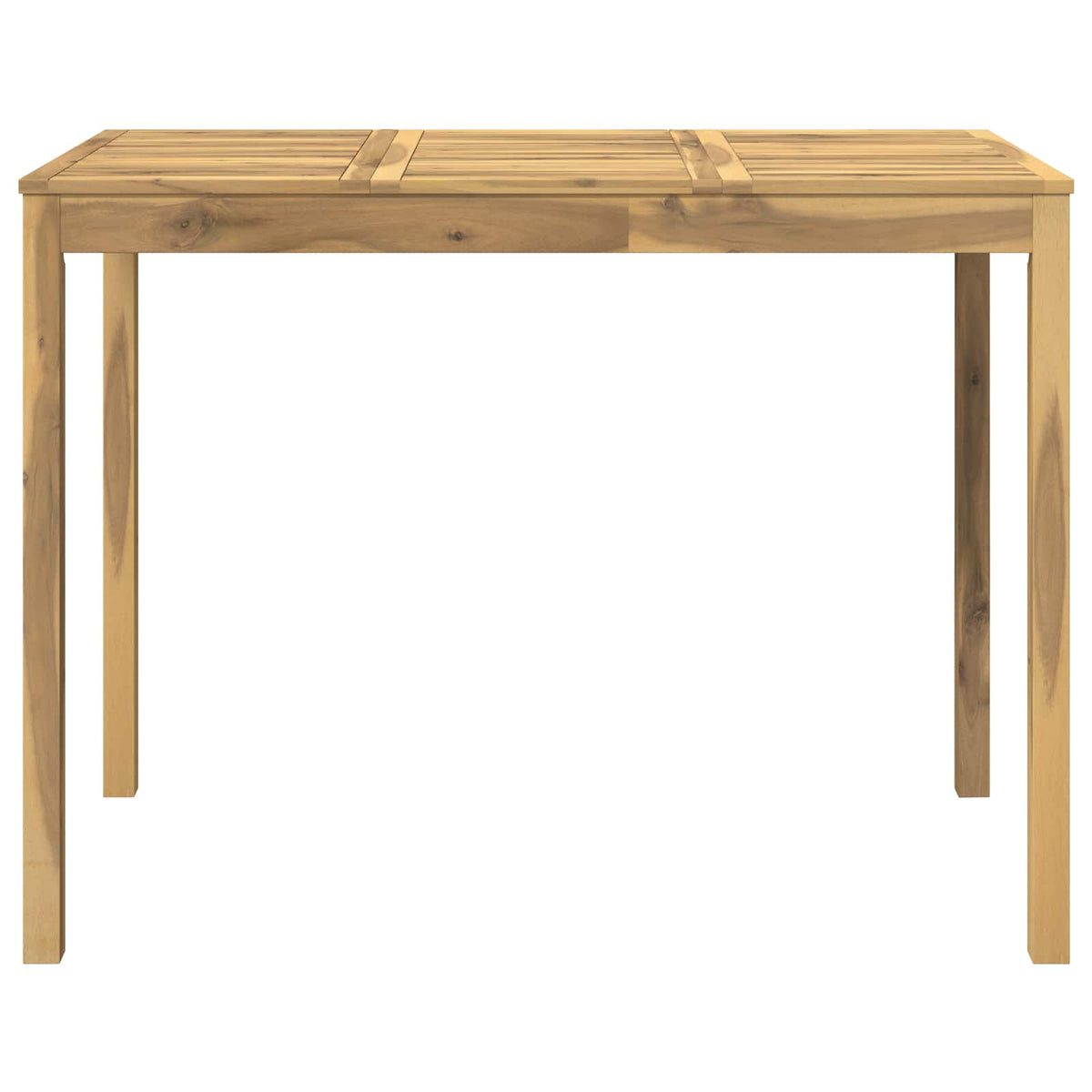 Tuinbar Tafel Wit 141 x 80,5 x 105 cm Massief Acaciahout
