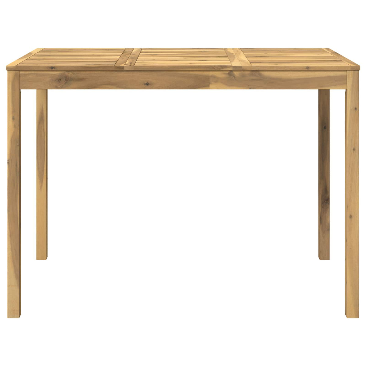 Tuinbar Tafel Wit 147 x 88,5 x 105 cm Massief Acaciahout