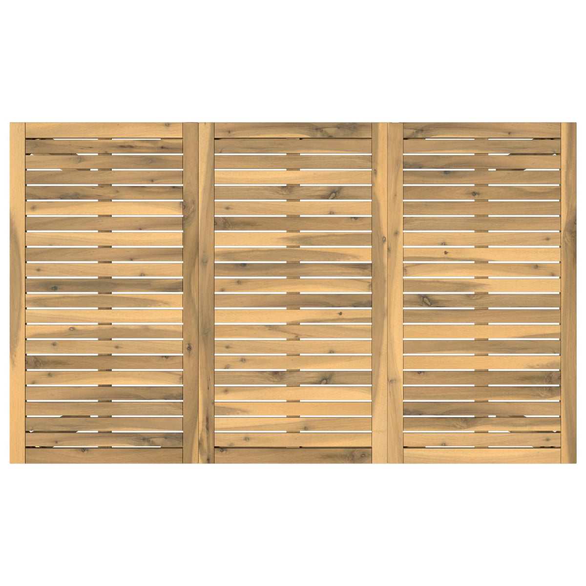 Tuinbar Tafel Wit 147 x 88,5 x 105 cm Massief Acaciahout