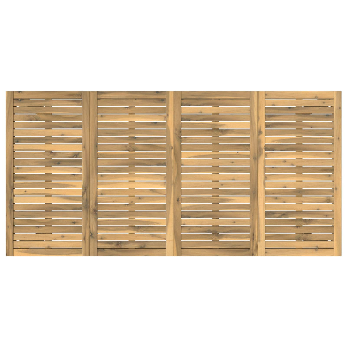 Tuinbar Tafel Wit 180 x 88,5 x 105 cm Massief Acaciahout