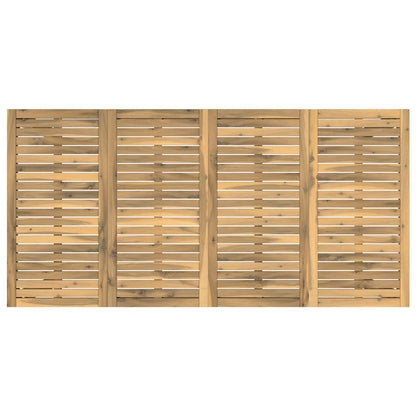 Tuinbar Tafel Wit 180 x 88,5 x 105 cm Massief Acaciahout