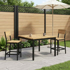 Salontafel acaciahout 80x80,5x45 cm