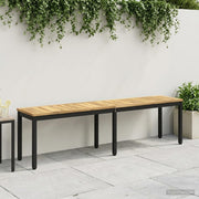 Tuinbank 161x35x45 cm massief acaciahout