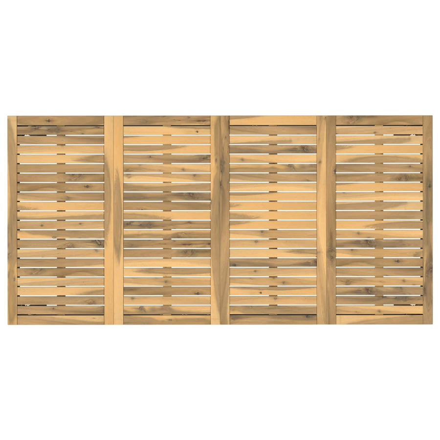 Tuindiner tafel Wit en zwart 147 x 88,5 x 75 cm