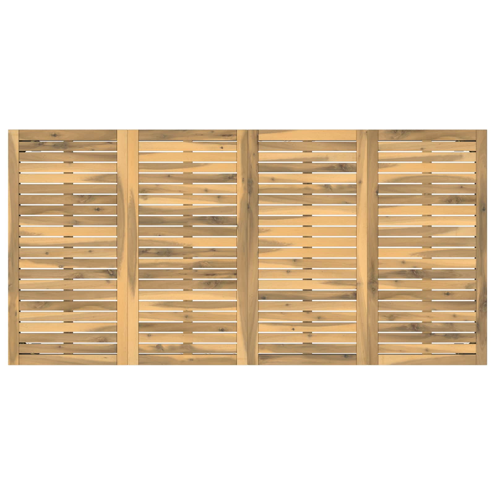 Tuindiner tafel Wit en zwart 180 x 88,5 x 75 cm