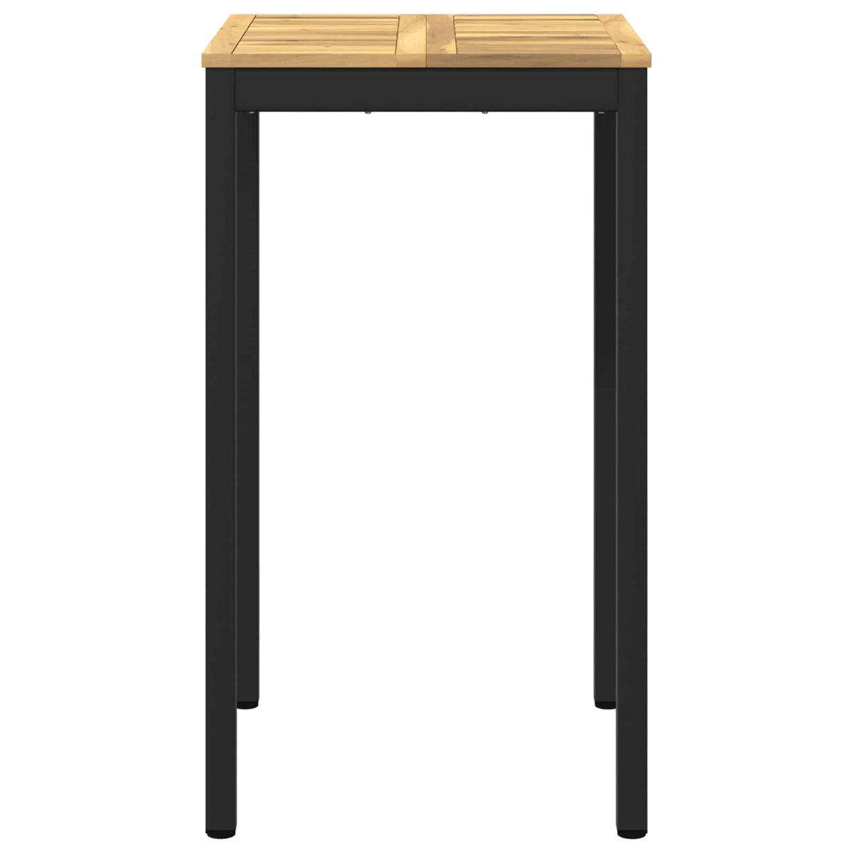 Tuinbar Tafel Wit en zwart 60 x 60,5 x 105 cm