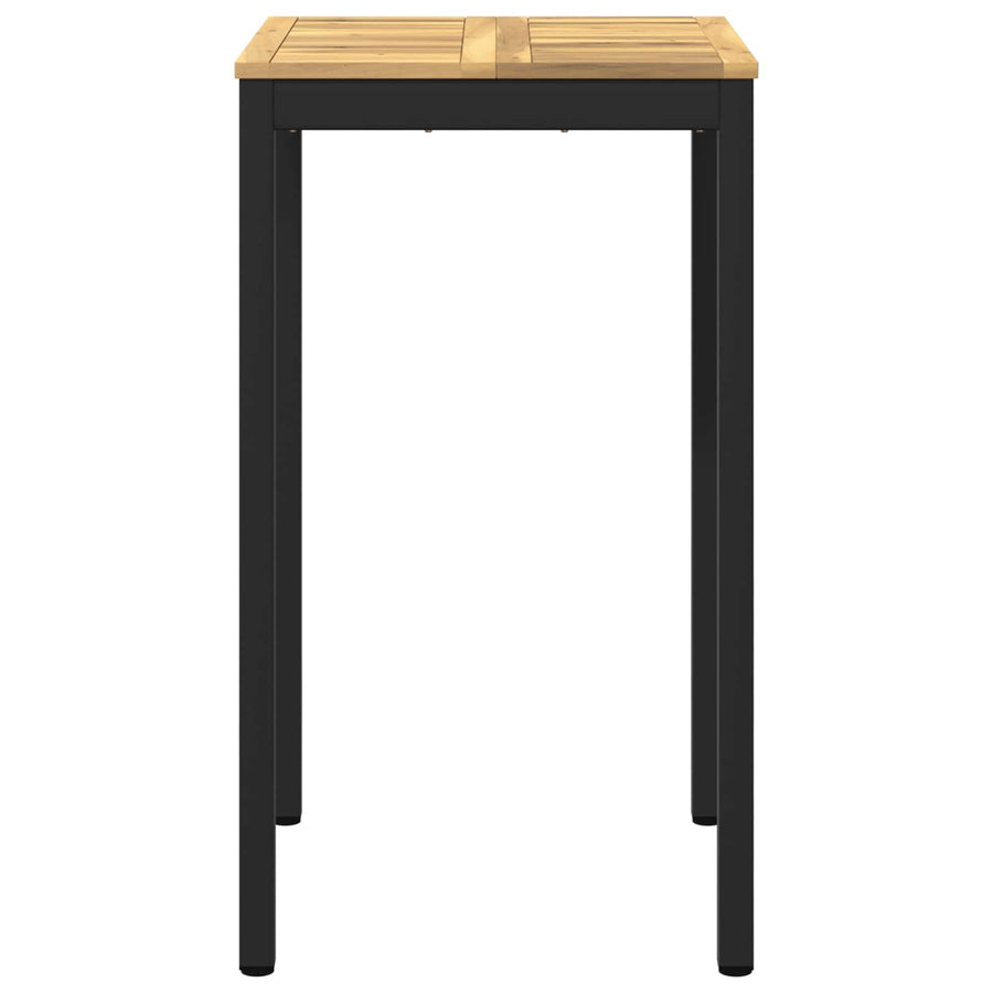 Tuinbar Tafel Wit en zwart 60 x 60,5 x 105 cm