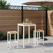 Tuinbar tafel 60x60,5x105 cm massief acaciahout