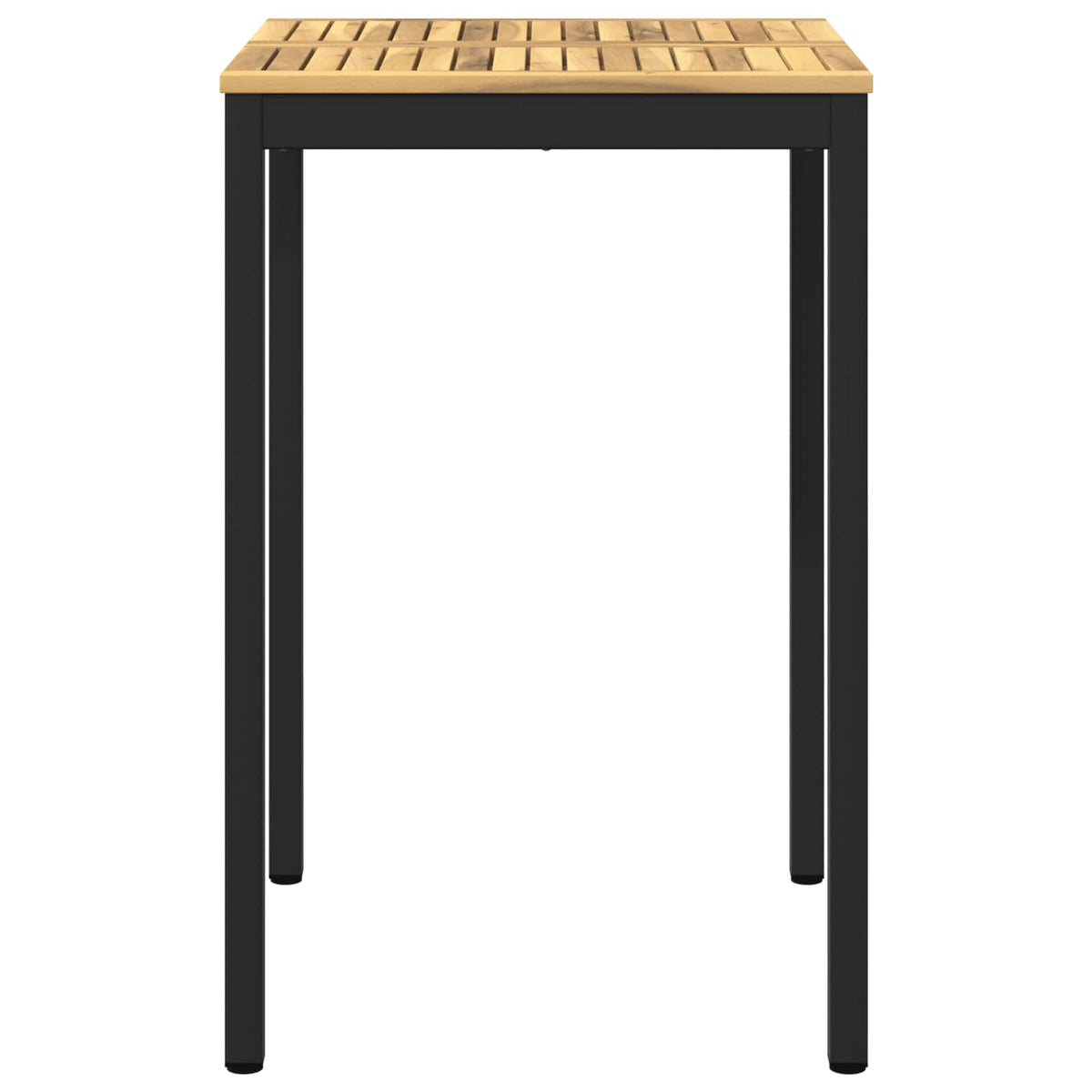 Tuinbar Tafel Wit en zwart 70 x 68,5 x 105 cm