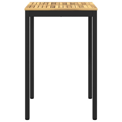 Tuinbar Tafel Wit en zwart 70 x 68,5 x 105 cm