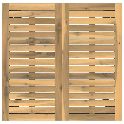 Tuinbar Tafel Wit en zwart 70 x 68,5 x 105 cm