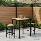 Tuinbar tafel acaciahout 80x80,5x105 cm