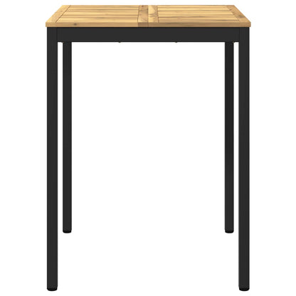 Tuinbar Tafel Wit en zwart 80 x 80,5 x 105 cm