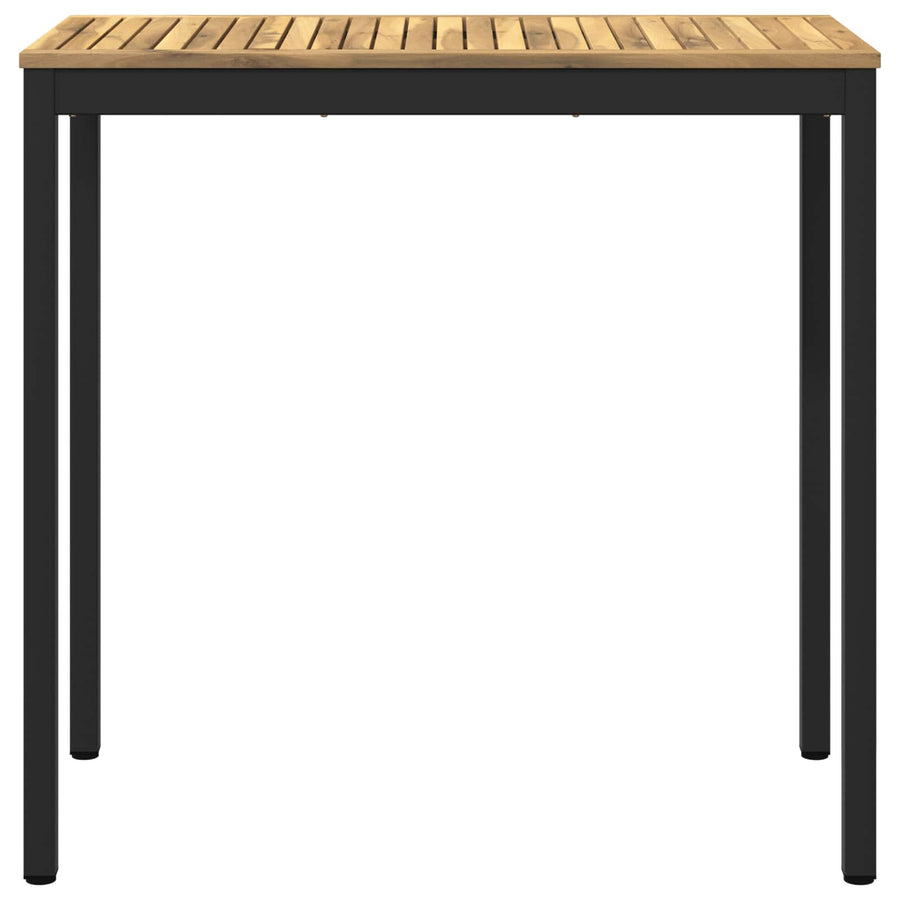 Tuinbar Tafel Wit en zwart 108,5 x 55 x 105 cm