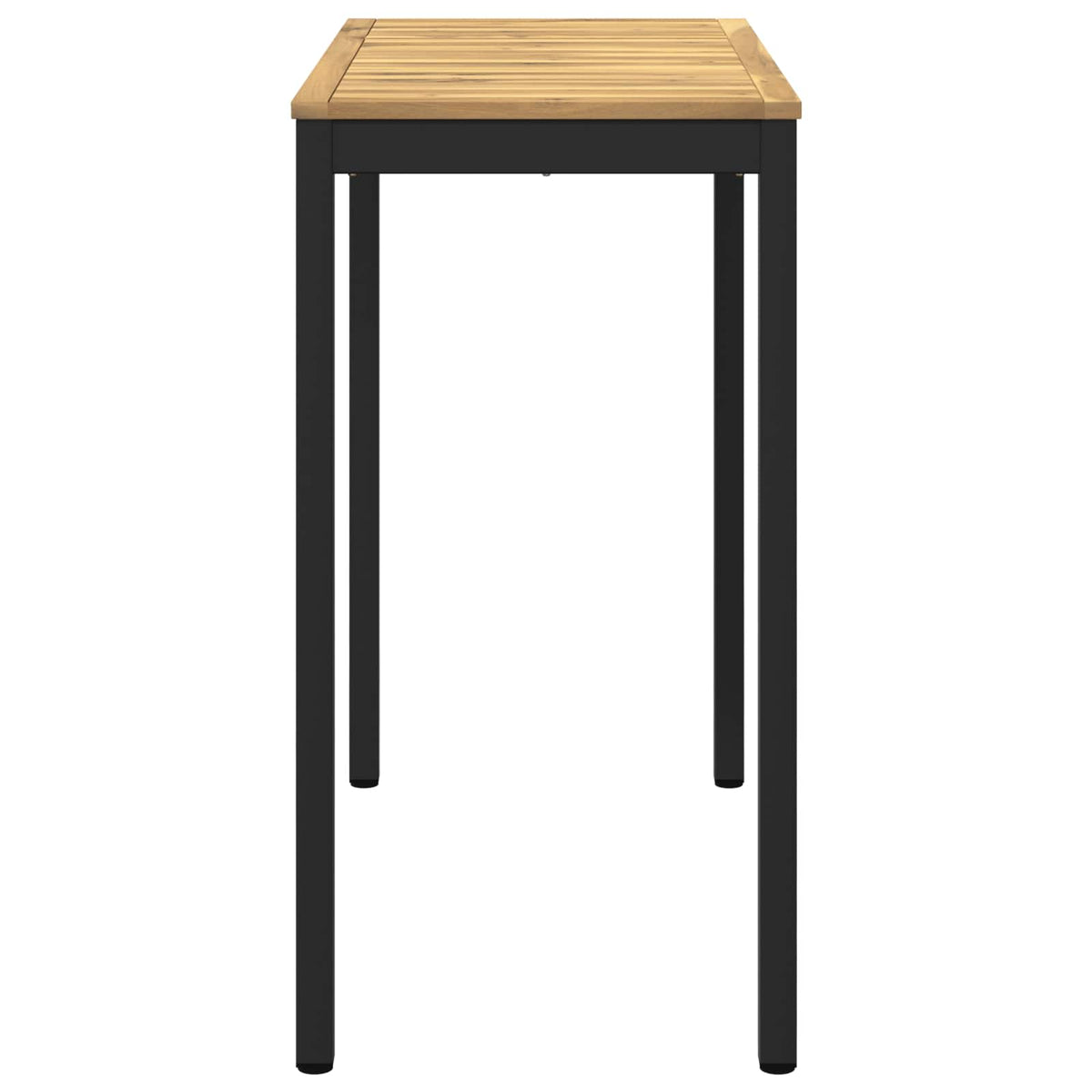 Tuinbar Tafel Wit en zwart 108,5 x 55 x 105 cm