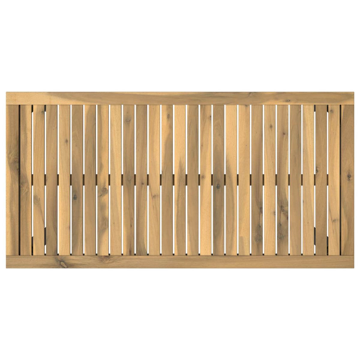 Tuinbar Tafel Wit en zwart 108,5 x 55 x 105 cm