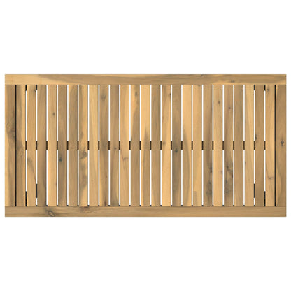 Tuinbar Tafel Wit en zwart 108,5 x 55 x 105 cm