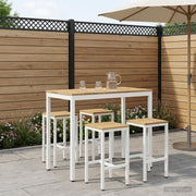 Tuinbar tafel massief acaciahout 108,5x55x105 cm