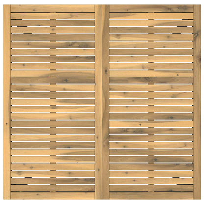 Tuinbar Tafel Wit en zwart 110 x 108,5 x 105 cm