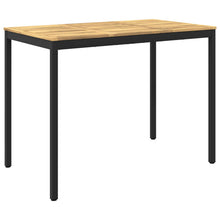 Tuinbar Tafel Wit en zwart 141 x 80,5 x 105 cm