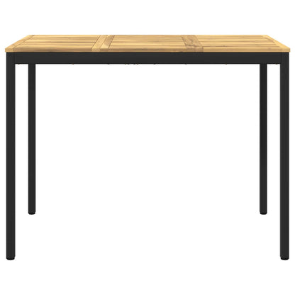 Tuinbar Tafel Wit en zwart 141 x 80,5 x 105 cm