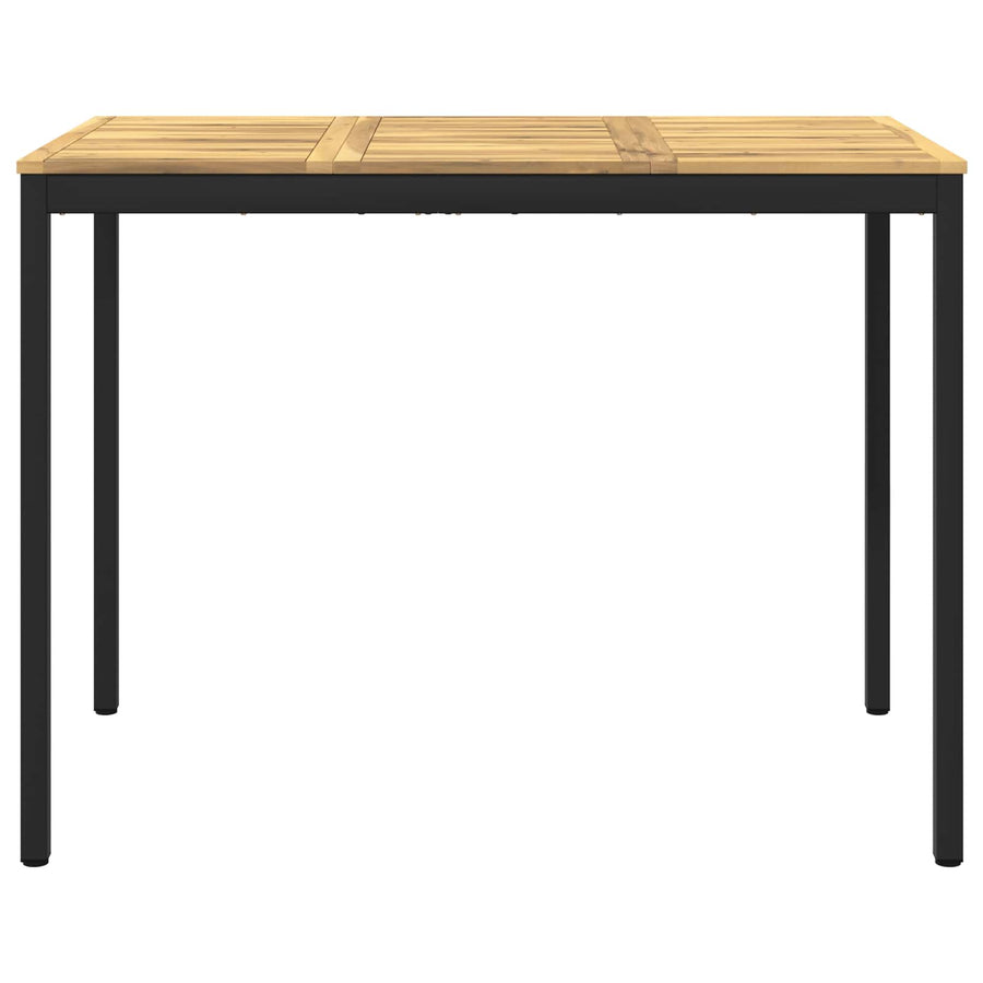 Tuinbar Tafel Wit en zwart 141 x 80,5 x 105 cm