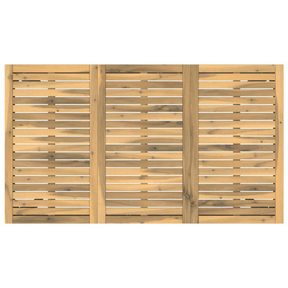 Tuinbar Tafel Wit en zwart 141 x 80,5 x 105 cm