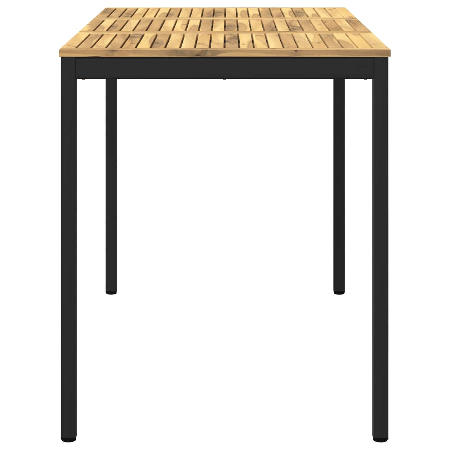 Tuinbar Tafel Wit en zwart 147 x 88,5 x 105 cm