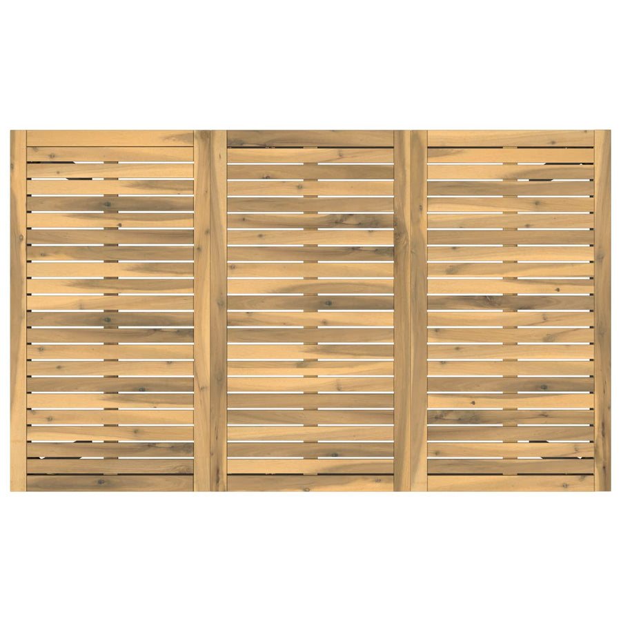 Tuinbar Tafel Wit en zwart 147 x 88,5 x 105 cm