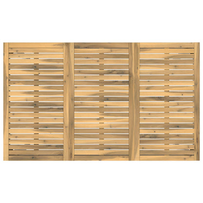 Tuinbar Tafel Wit 147 x 88,5 x 105 cm Massief Acaciahout