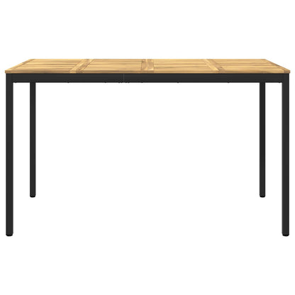 Tuinbar Tafel Wit en zwart 180 x 88,5 x 105 cm